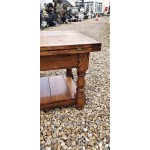 Oak Fold Out Coffee Table